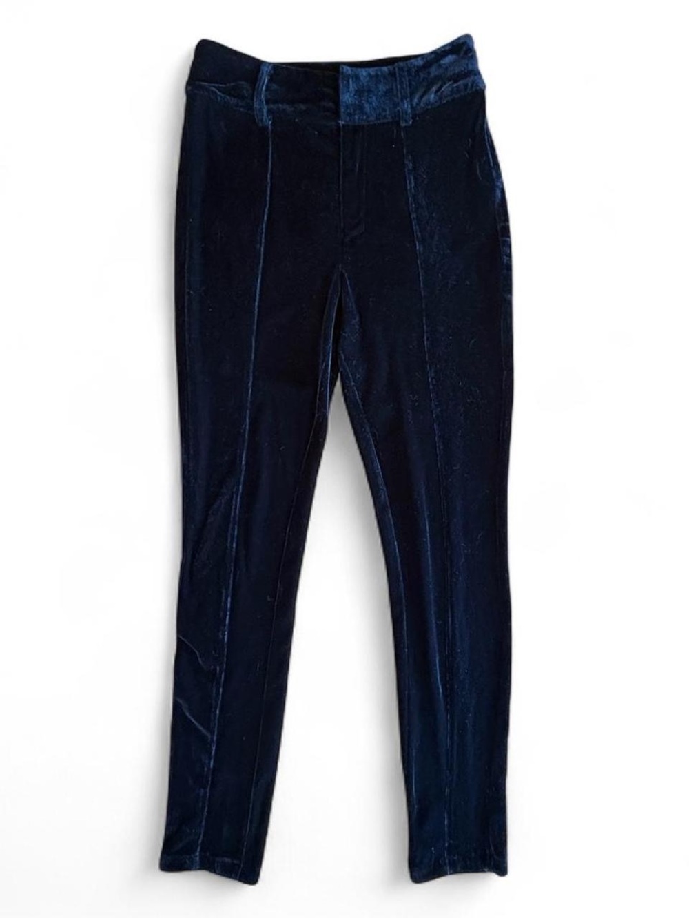 Line & Dot Kris Velvet Black Trouser Pants Womens Small Preppy Academia Revolve